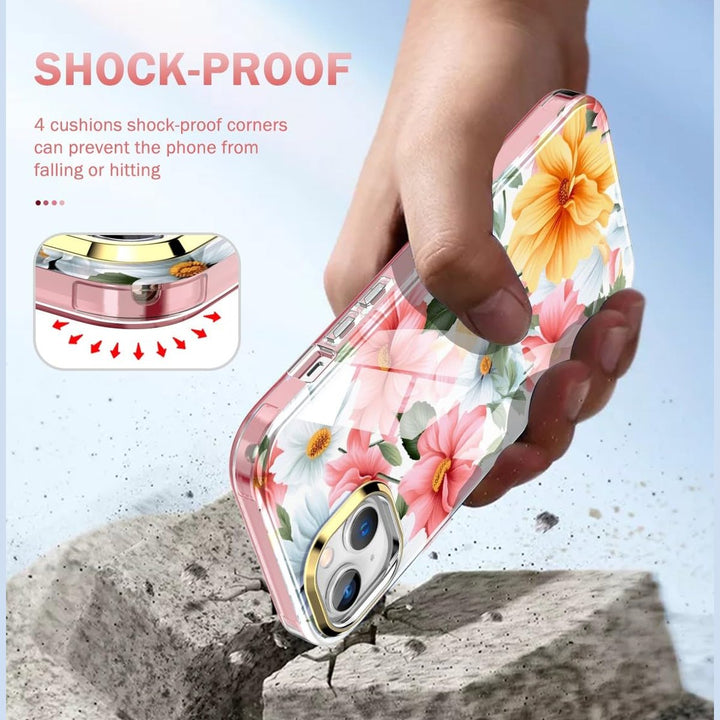 Chic Marble Shield Case for iPhone 16 Plus - DOKUTRONIX