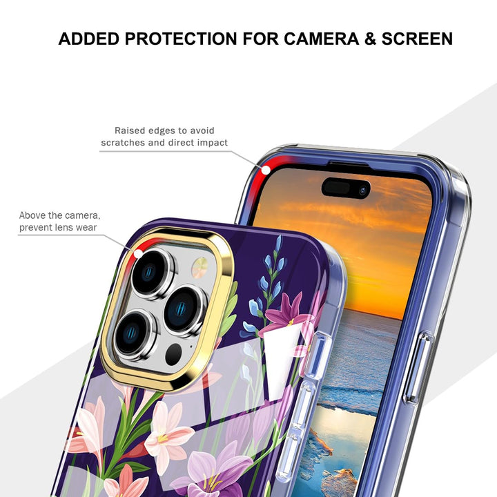 Chic Marble Shield Case for iPhone 16 Plus - DOKUTRONIX