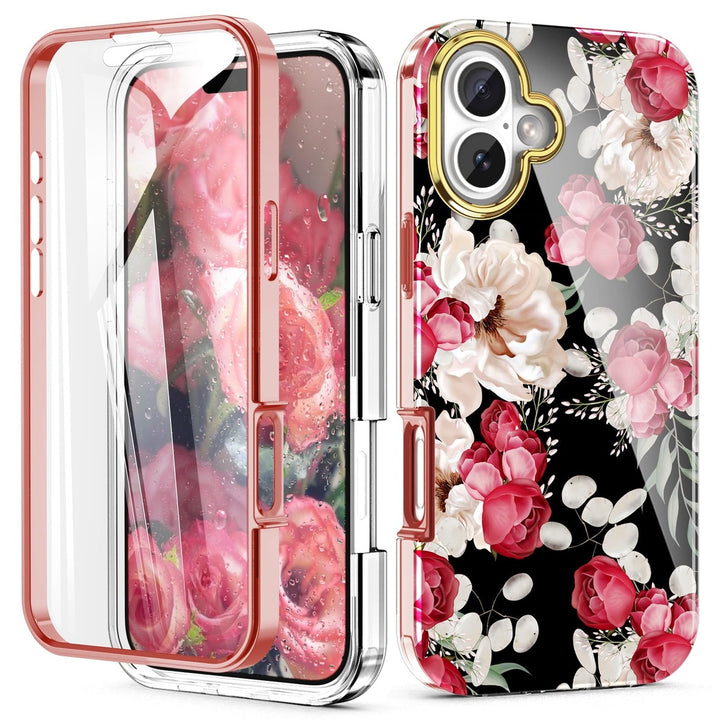 Chic Marble Shield Case for iPhone 16 Plus - DOKUTRONIX