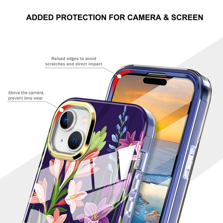 Chic Marble Shield Case for iPhone 16 Plus - DOKUTRONIX