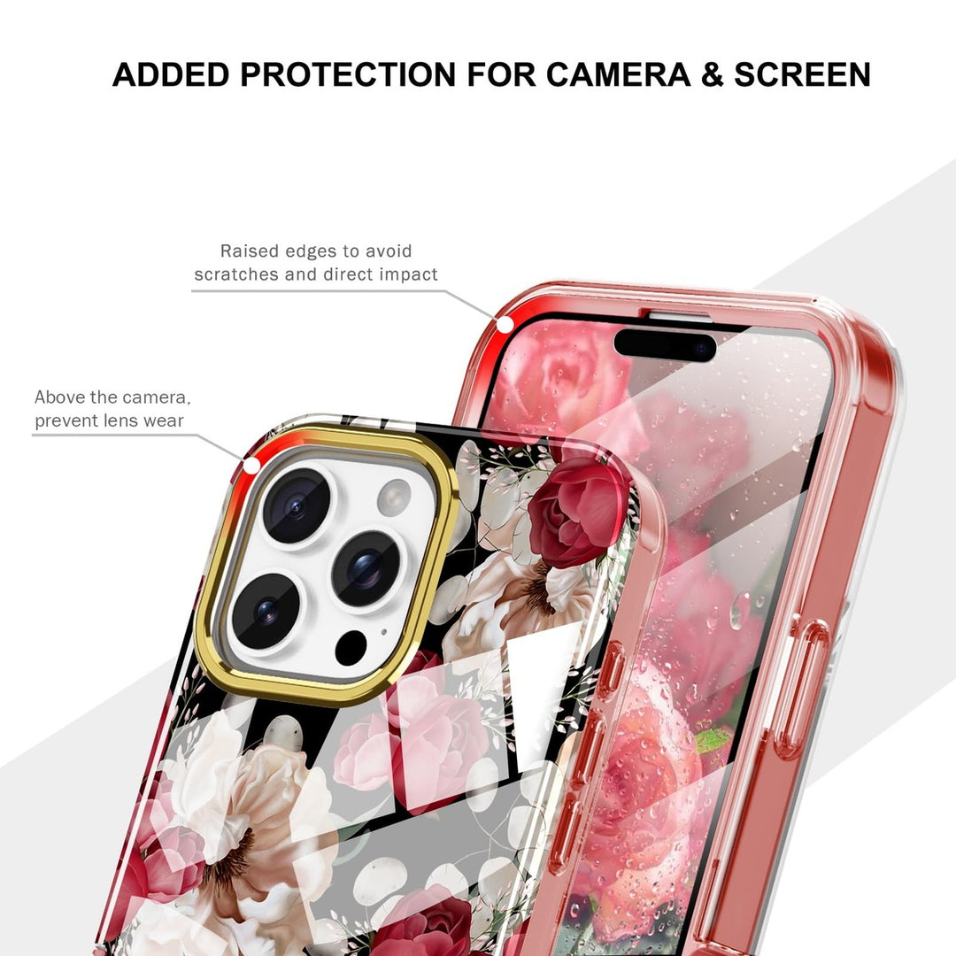 Chic Marble Shield Case for iPhone 16 Plus - DOKUTRONIX