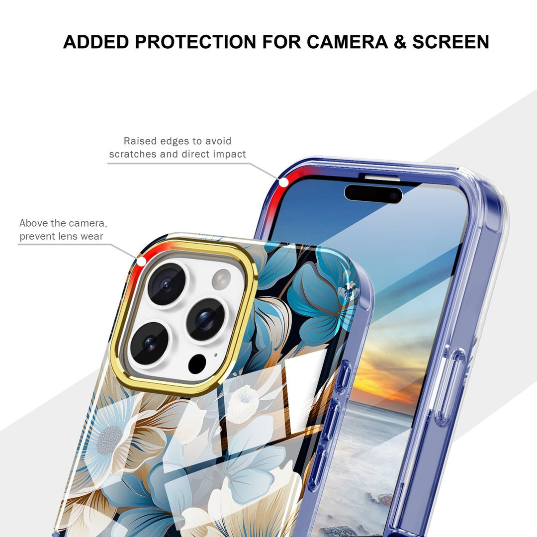 Chic Marble Shield Case for iPhone 16 Plus - DOKUTRONIX