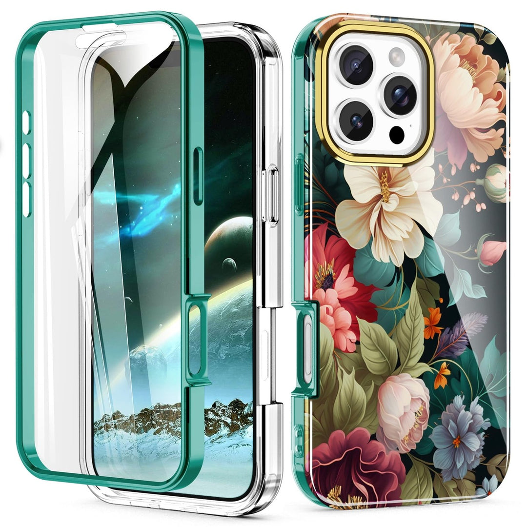 Chic Marble Shield Case for iPhone 16 Plus - DOKUTRONIX