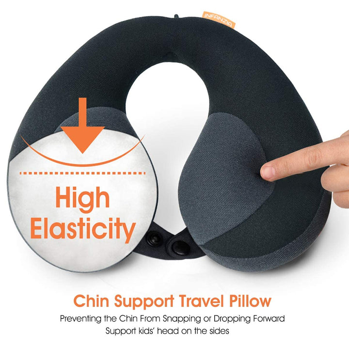 ChinComfort Travel Pillow for Kids - DOKUTRONIX