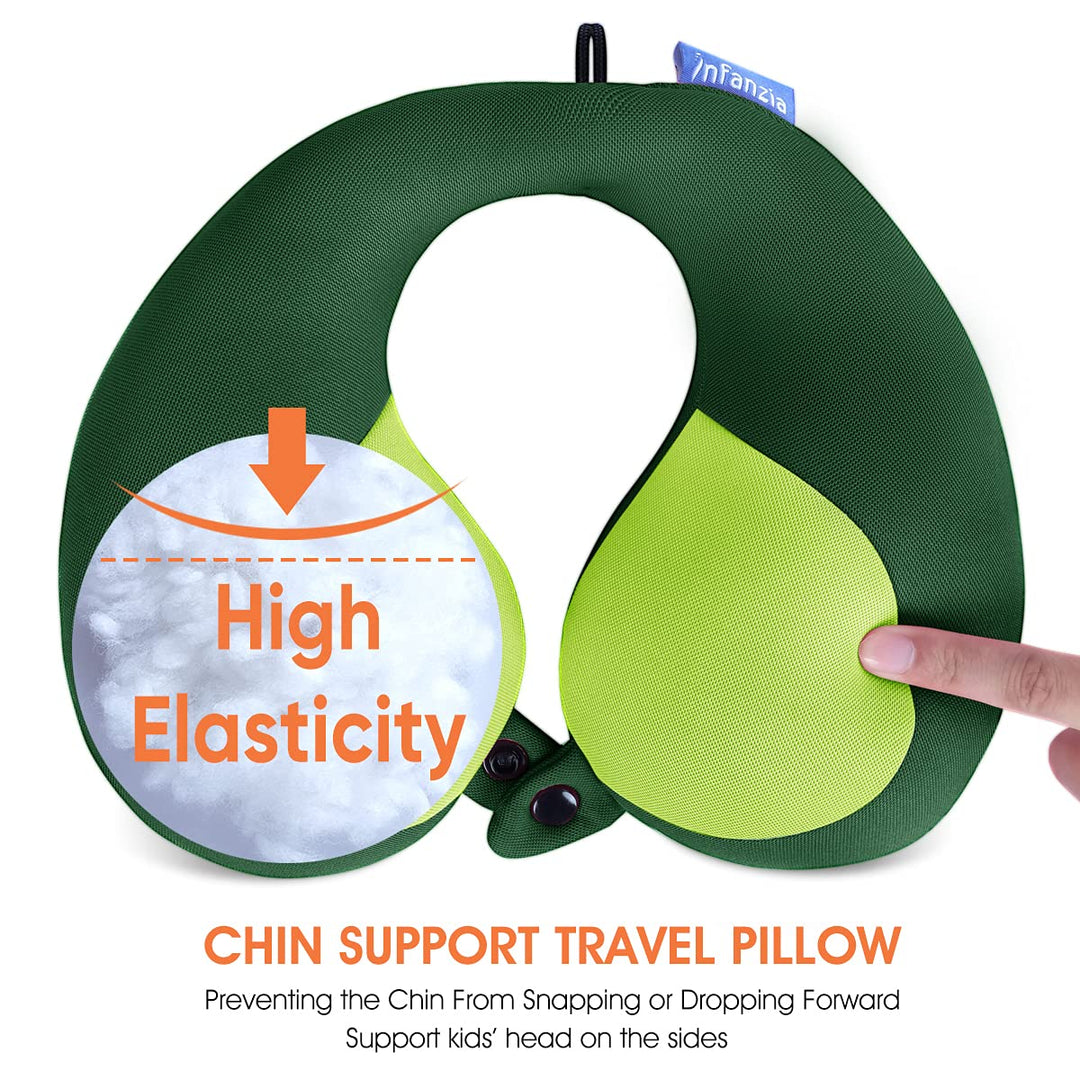 ChinSupport Travel Pillow for Kids - DOKUTRONIX