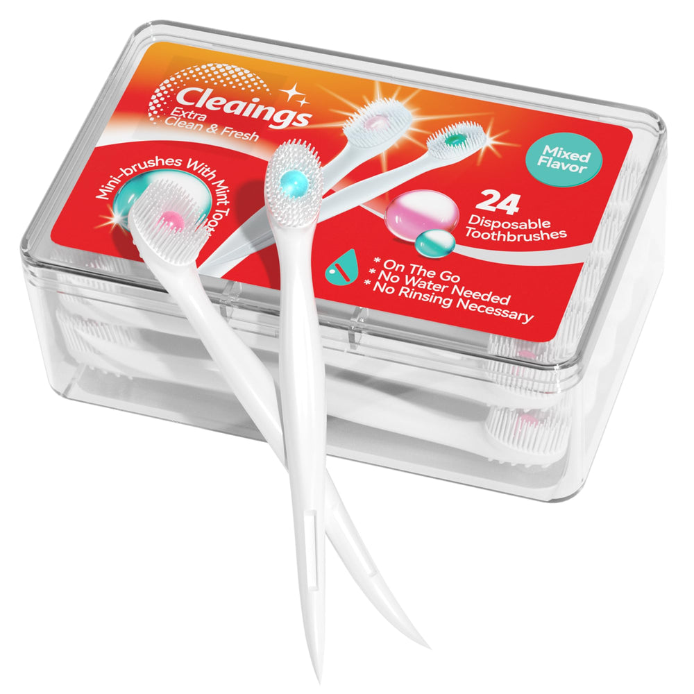 Cleaings® Travel Mini Toothbrush Set - 24 Pack - DOKUTRONIX