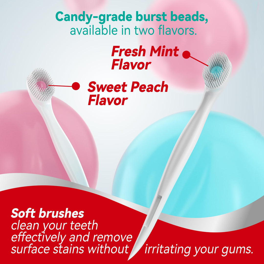 Cleaings® Travel Mini Toothbrush Set - 24 Pack - DOKUTRONIX