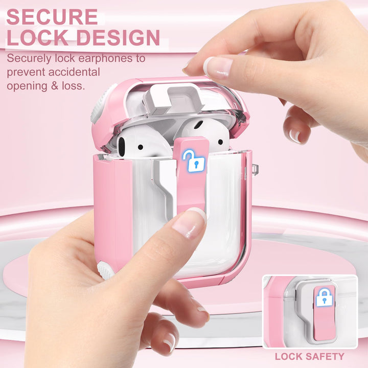 SecurePods Clear Case + Strap & Keychain - DOKUTRONIX