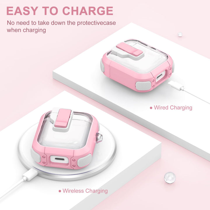 SecurePods Clear Case + Strap & Keychain - DOKUTRONIX