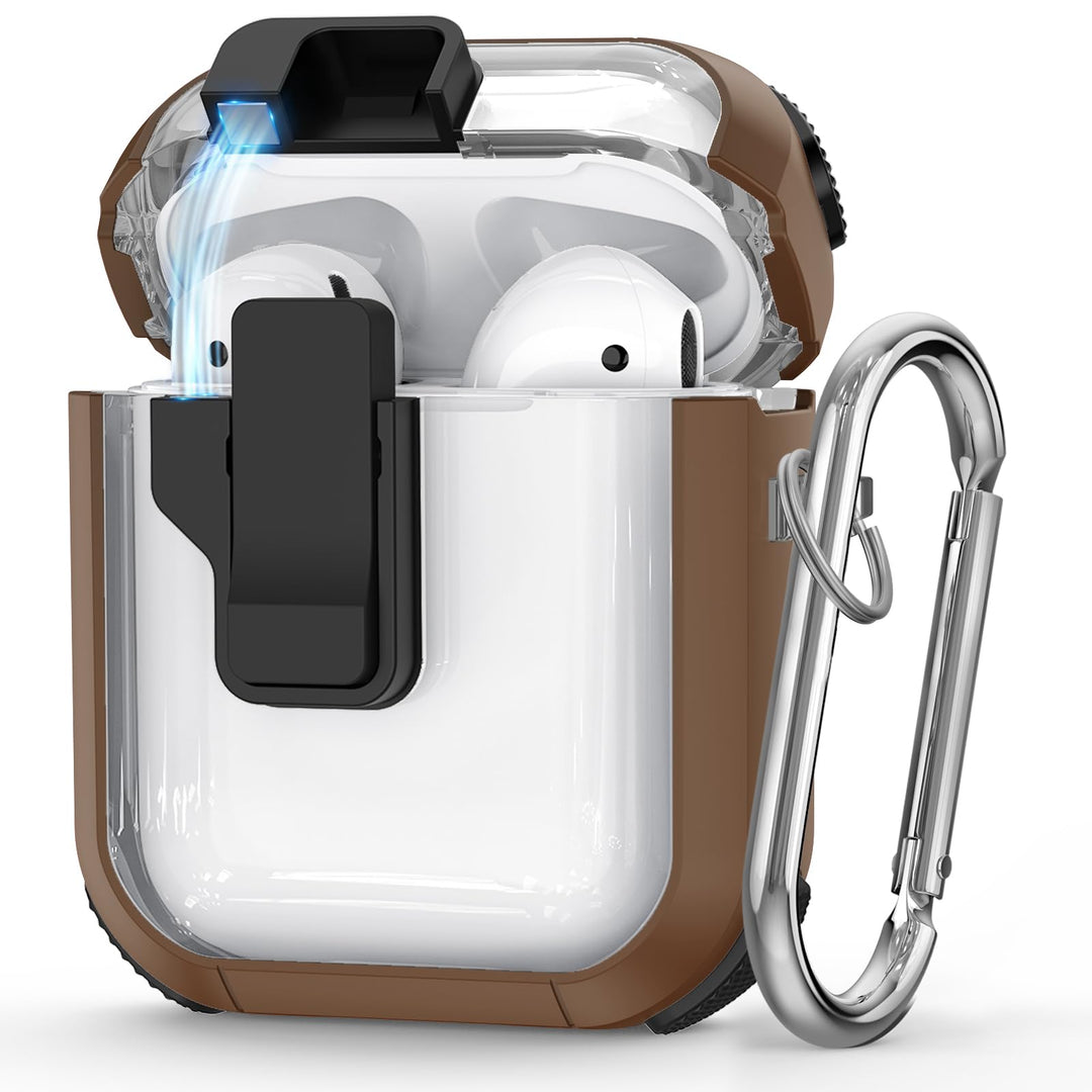SecurePods Clear Case + Strap & Keychain - DOKUTRONIX