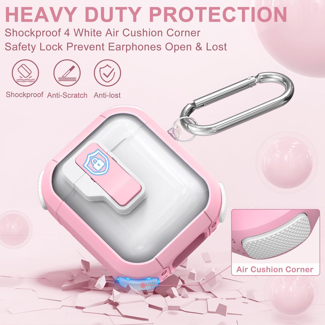 SecurePods Clear Case + Strap & Keychain - DOKUTRONIX