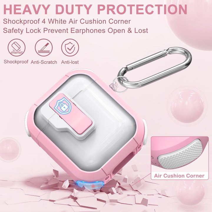 SecurePods Clear Case + Strap & Keychain - DOKUTRONIX