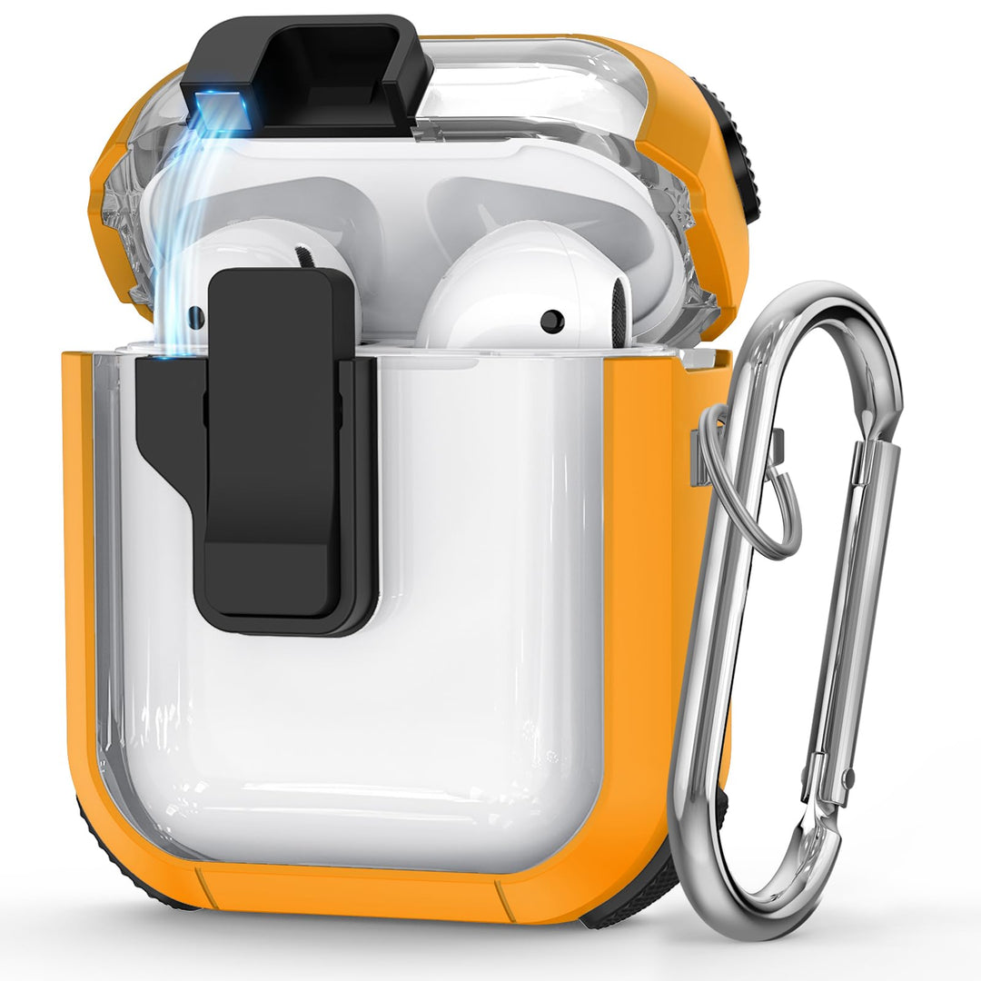 SecurePods Clear Case + Strap & Keychain - DOKUTRONIX