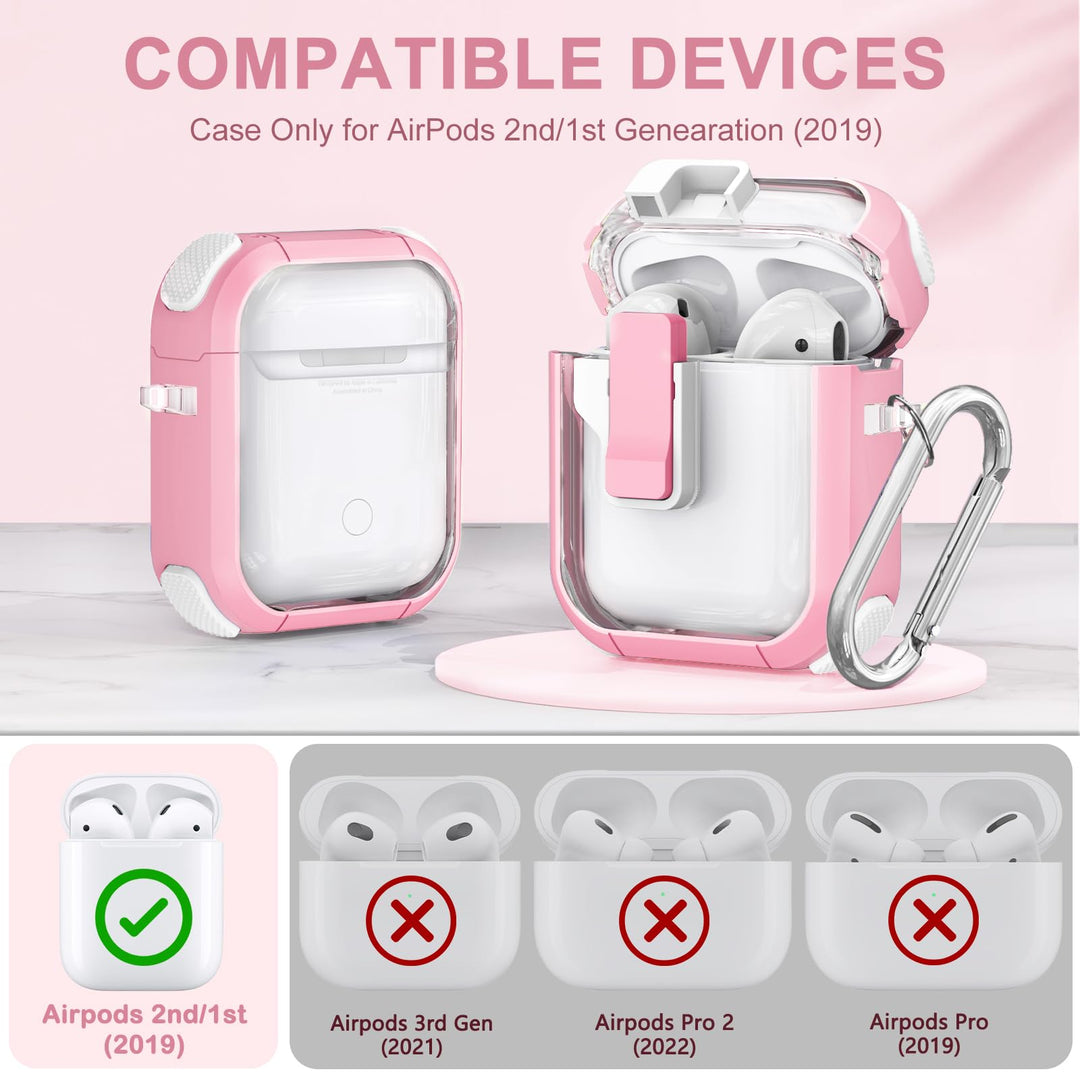 SecurePods Clear Case + Strap & Keychain - DOKUTRONIX