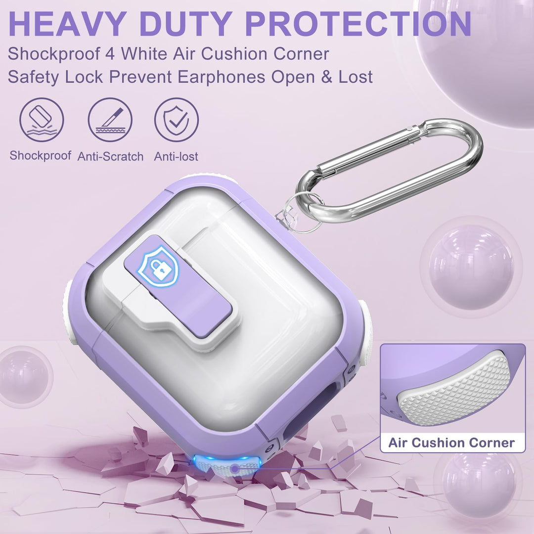 SecurePods Clear Case + Strap & Keychain - DOKUTRONIX