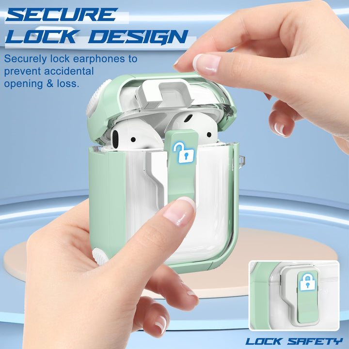 SecurePods Clear Case + Strap & Keychain - DOKUTRONIX