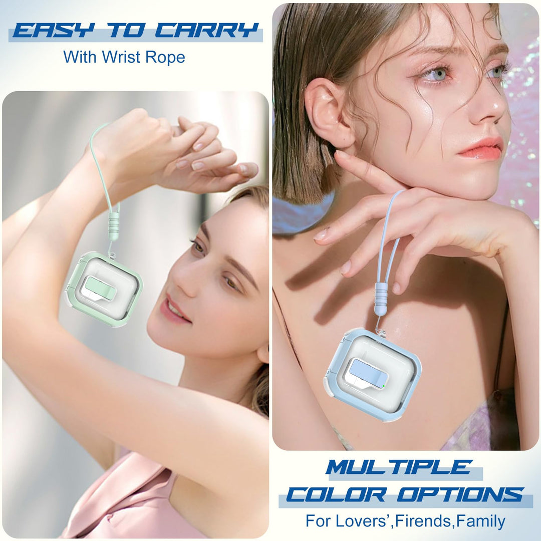 SecurePods Clear Case + Strap & Keychain - DOKUTRONIX