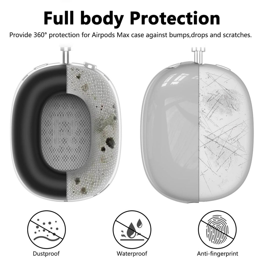 ClearGuard Silicone Case for AirPods Max - DOKUTRONIX