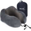 CloudComfort Memory Foam Travel Pillow - Grey
