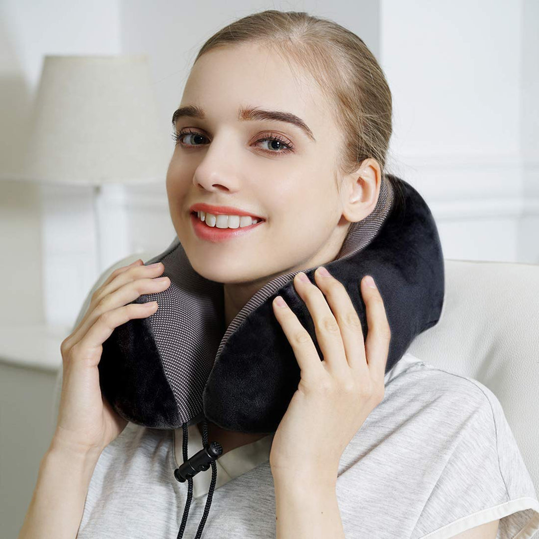 CloudRest Memory Foam Travel Pillow - DOKUTRONIX