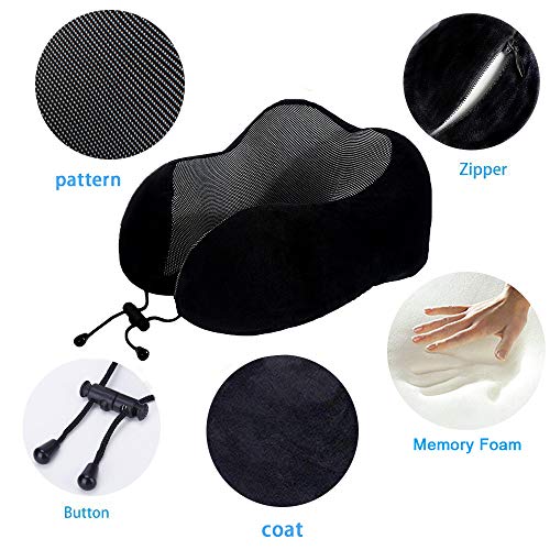 CloudRest Memory Foam Travel Pillow - DOKUTRONIX