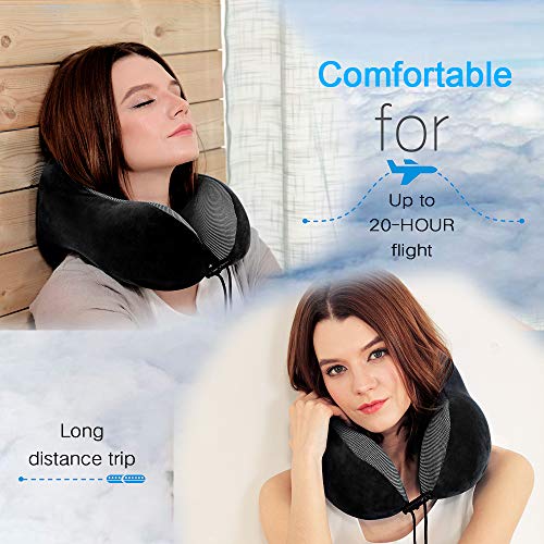 CloudRest Memory Foam Travel Pillow - DOKUTRONIX