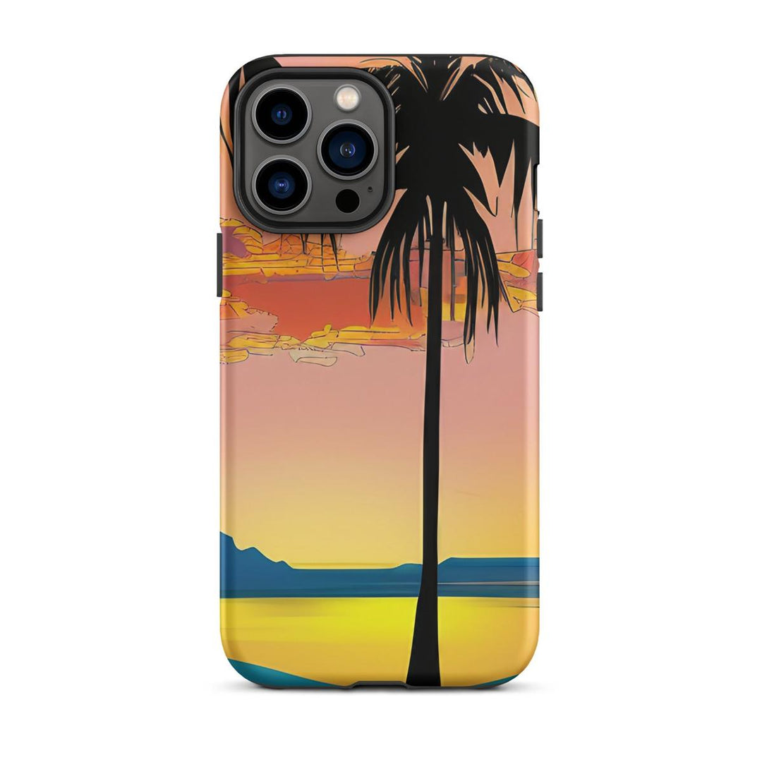 Coco Sunset Tough Case for iPhone® - DOKUTRONIX
