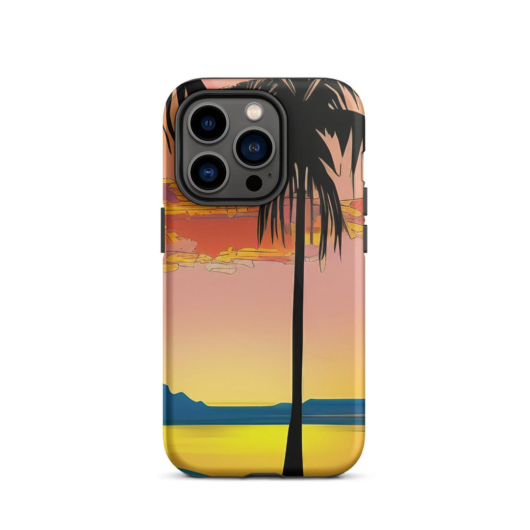 Coco Sunset Tough Case for iPhone® - DOKUTRONIX