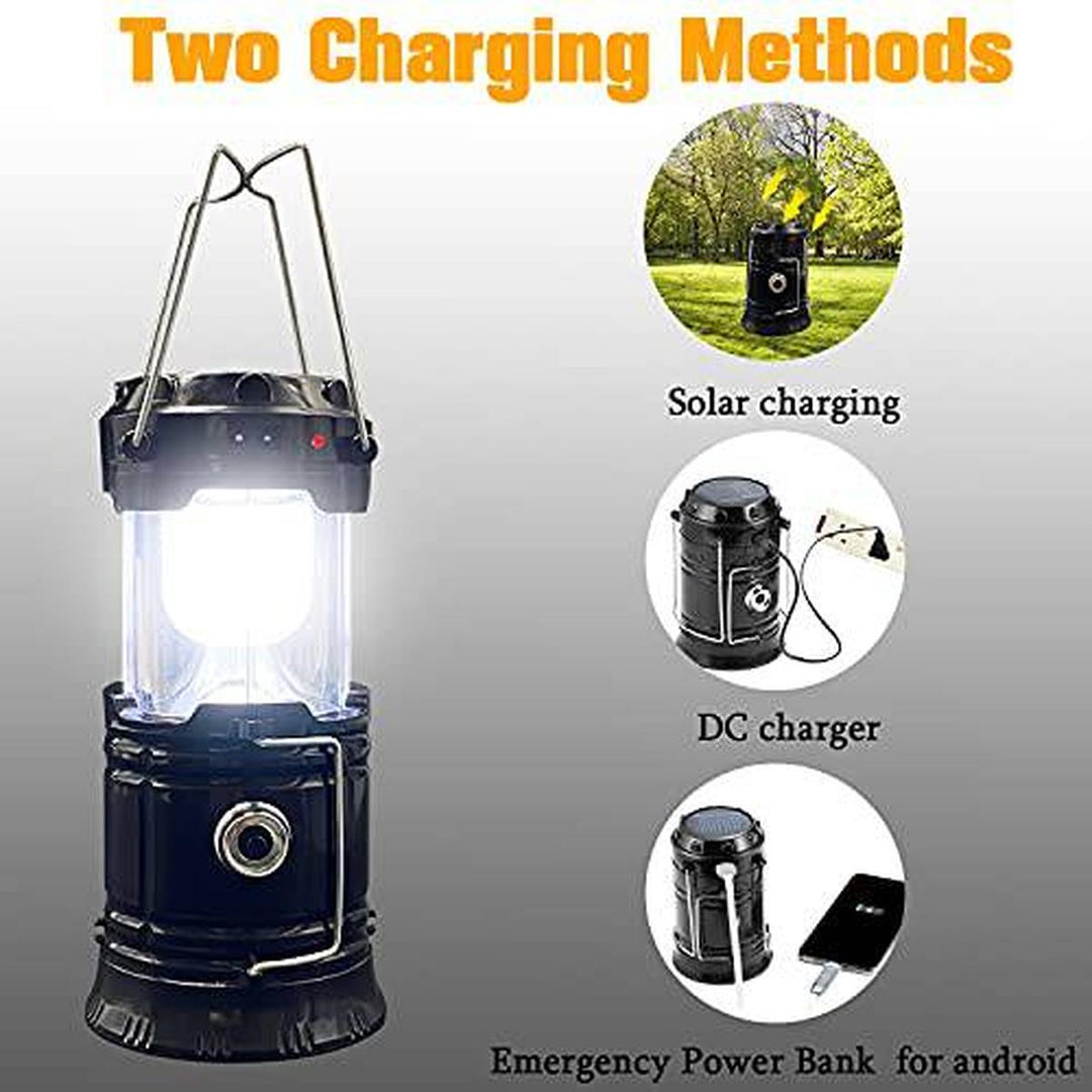 XTAUTO Solar LED Camping Lantern 4-Pack - DOKUTRONIX