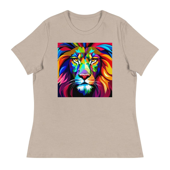 Vibrant Leo Women's Relaxed Chill Tee - DOKUTRONIX