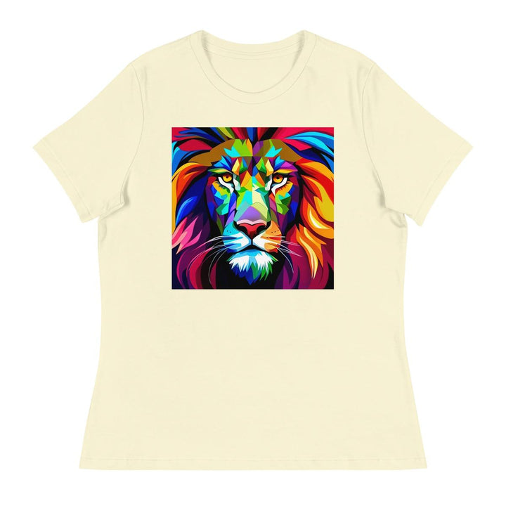 Vibrant Leo Women's Relaxed Chill Tee - DOKUTRONIX