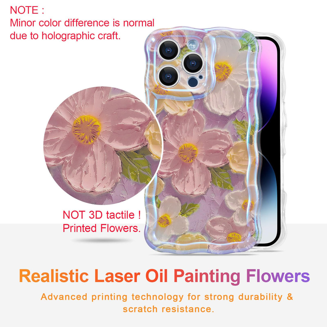 Retro Floral iPhone 13 Pro Case - DOKUTRONIX