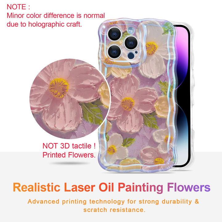 Retro Floral iPhone 13 Pro Case - DOKUTRONIX