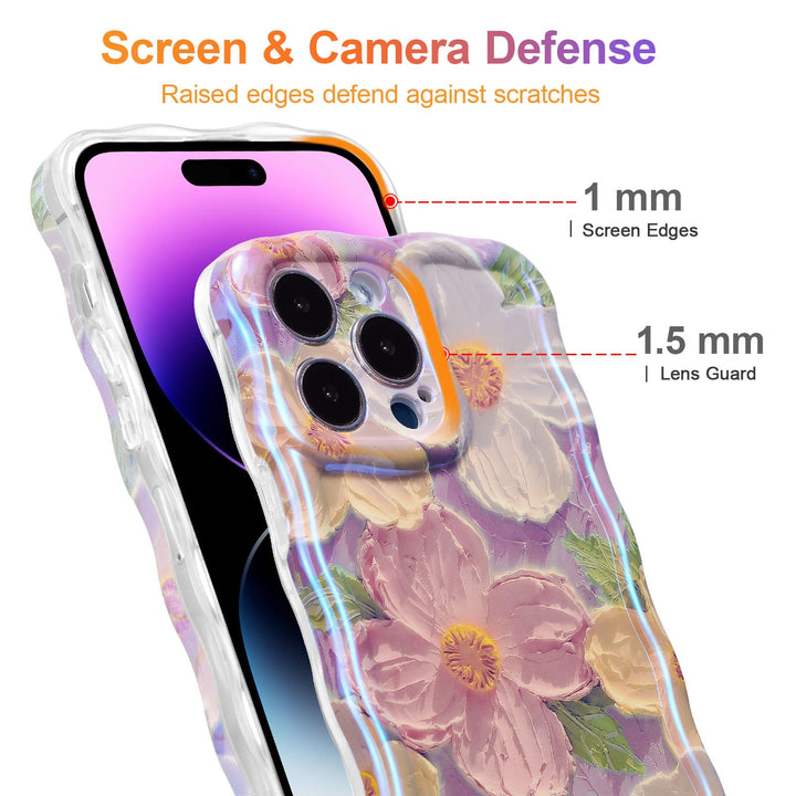 Retro Floral iPhone 13 Pro Case - DOKUTRONIX