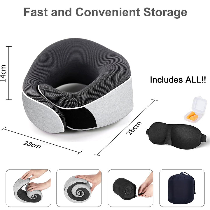 Comfy Travel Neck Pillow - DOKUTRONIX
