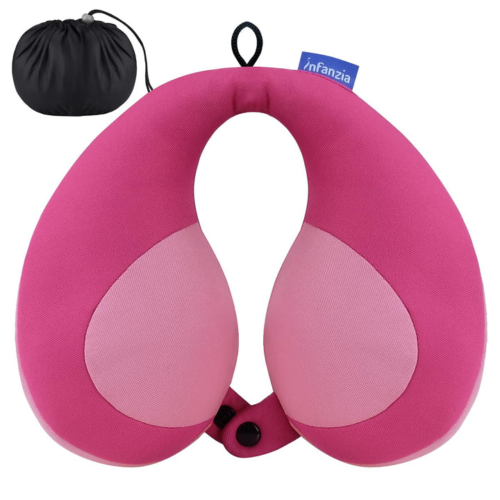 ComfyChin Kids Travel Pillow - Pink - DOKUTRONIX
