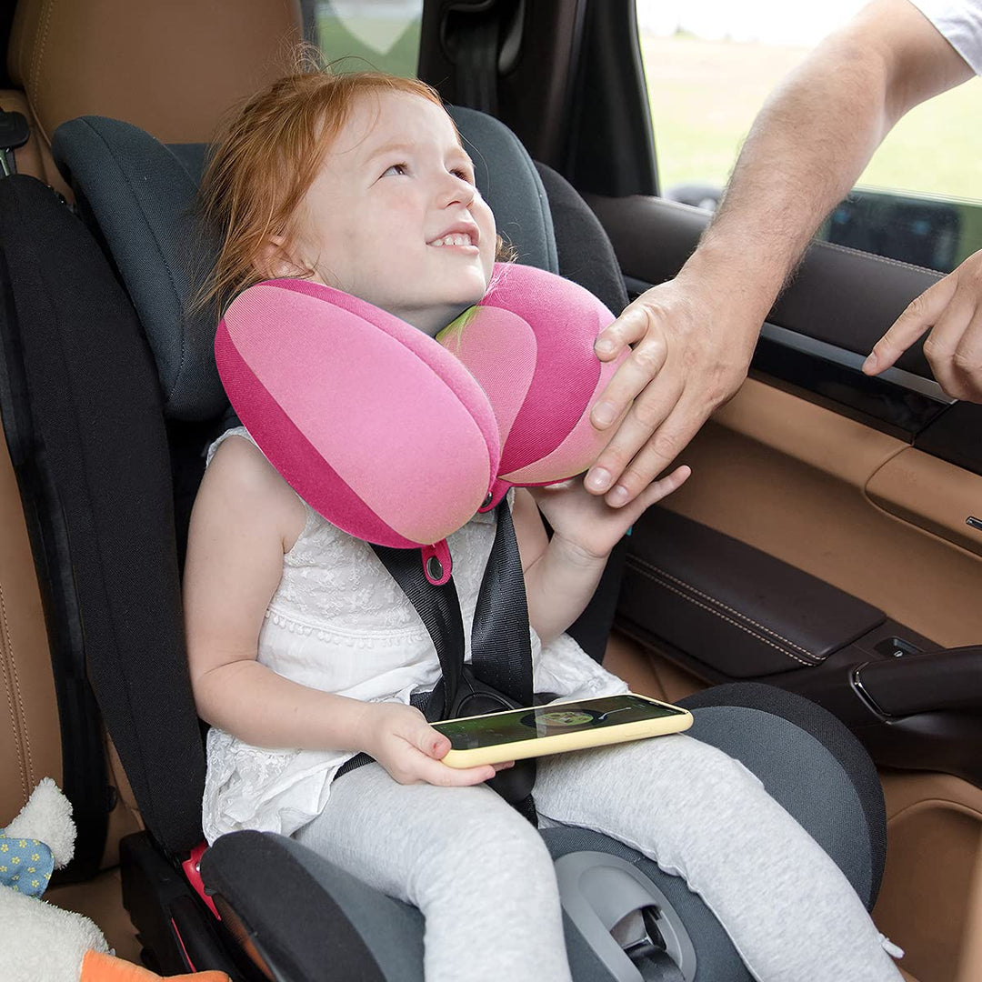 ComfyChin Kids Travel Pillow - Pink - DOKUTRONIX