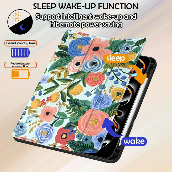 Chic Pro 13 Case: Sleep/Wake & Pencil Holder - DOKUTRONIX
