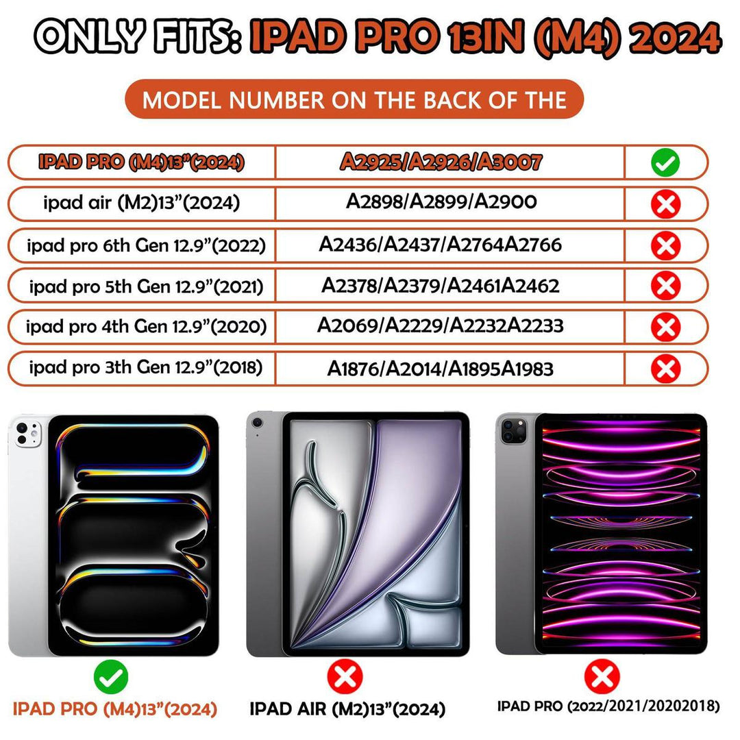 Chic Pro 13 Case: Sleep/Wake & Pencil Holder - DOKUTRONIX