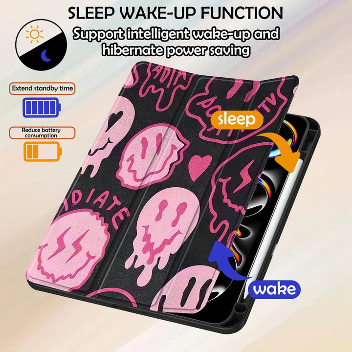 Chic Pro 13 Case: Sleep/Wake & Pencil Holder - DOKUTRONIX