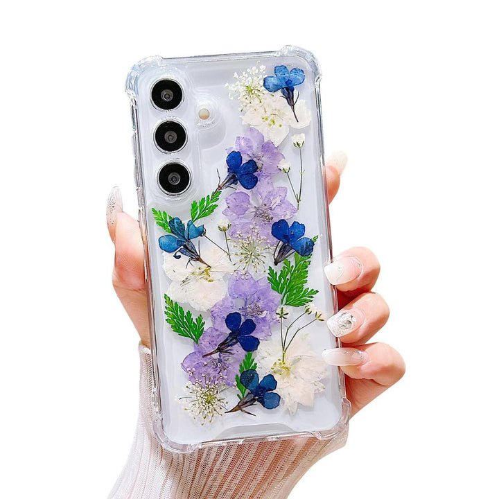 Floral Clear Case for Galaxy S24 Ultra - DOKUTRONIX