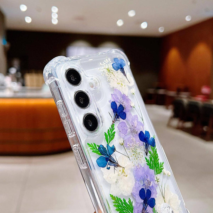 Floral Clear Case for Galaxy S24 Ultra - DOKUTRONIX
