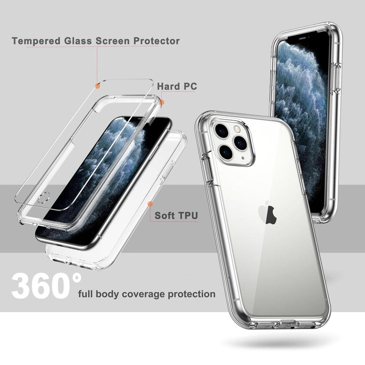 MaxShield Case + 2 Protectors for iPhone 11 - DOKUTRONIX