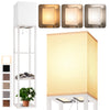 Corner Shelf Floor Lamp
