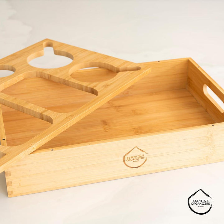 CouchMate: Wooden Tray & Comfort Holder - DOKUTRONIX