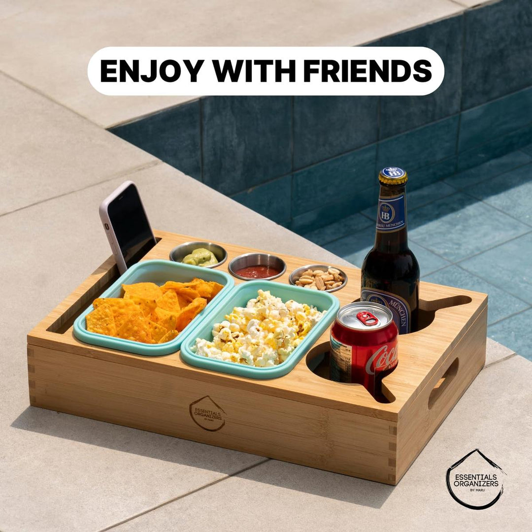 CouchMate: Wooden Tray & Comfort Holder - DOKUTRONIX