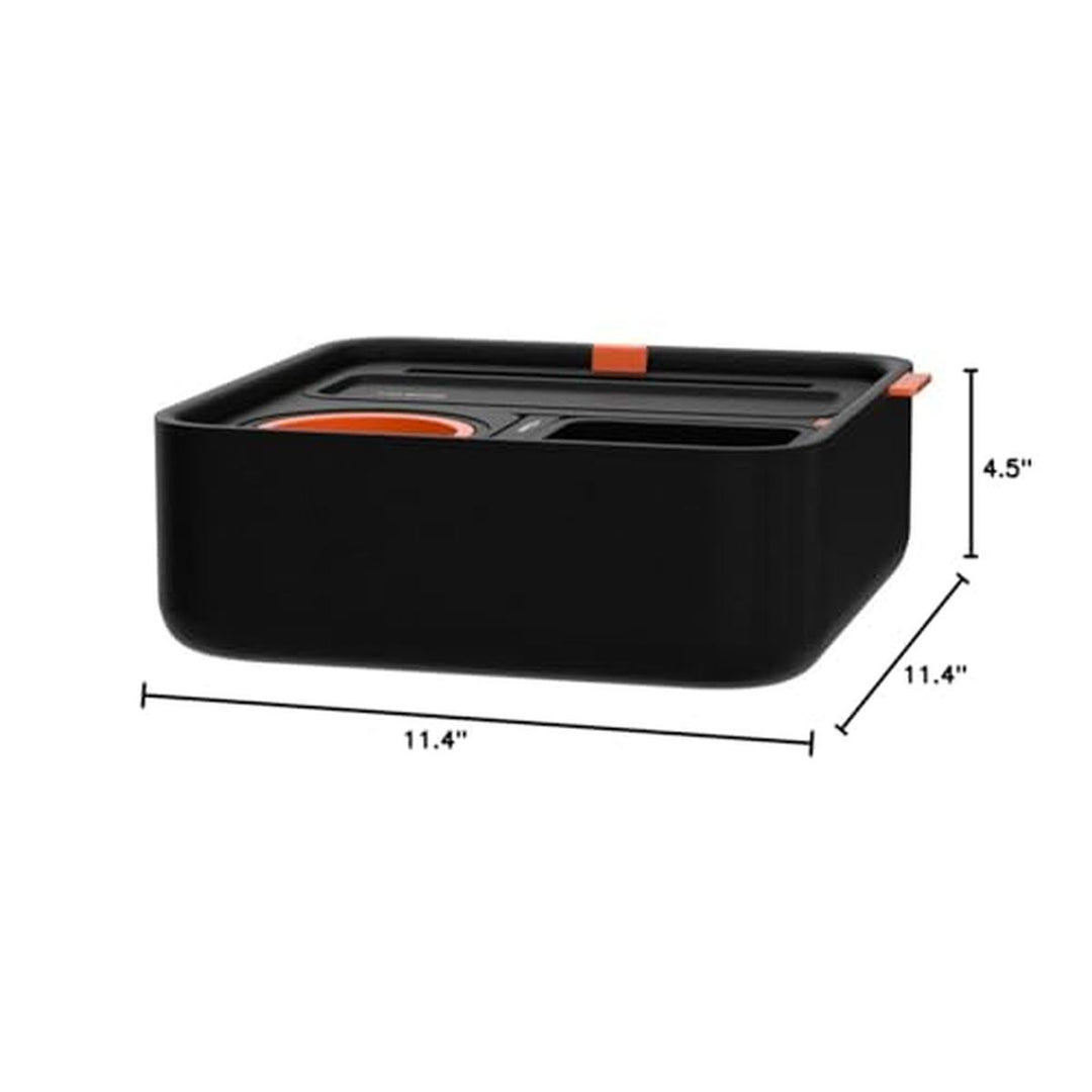 CouchConsole Tray: Sofa Caddy for Snacks & Remotes - DOKUTRONIX