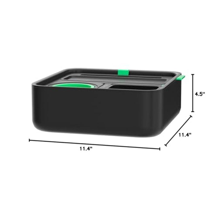 CouchConsole Tray: Sofa Caddy for Snacks & Remotes - DOKUTRONIX