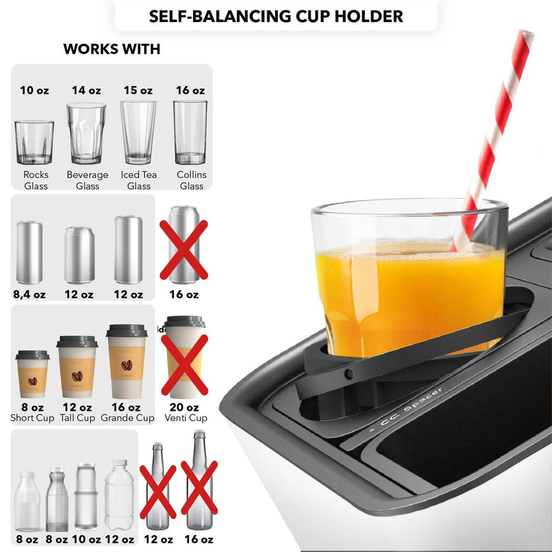 CouchConsole Tray: Sofa Caddy for Snacks & Remotes - DOKUTRONIX