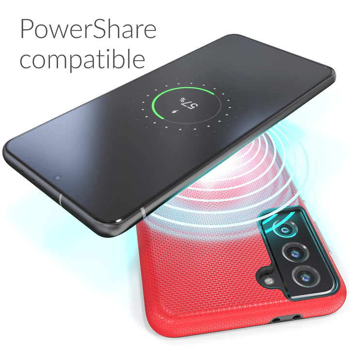 Crave Shield Duo for Galaxy S21+ - Red Case - DOKUTRONIX